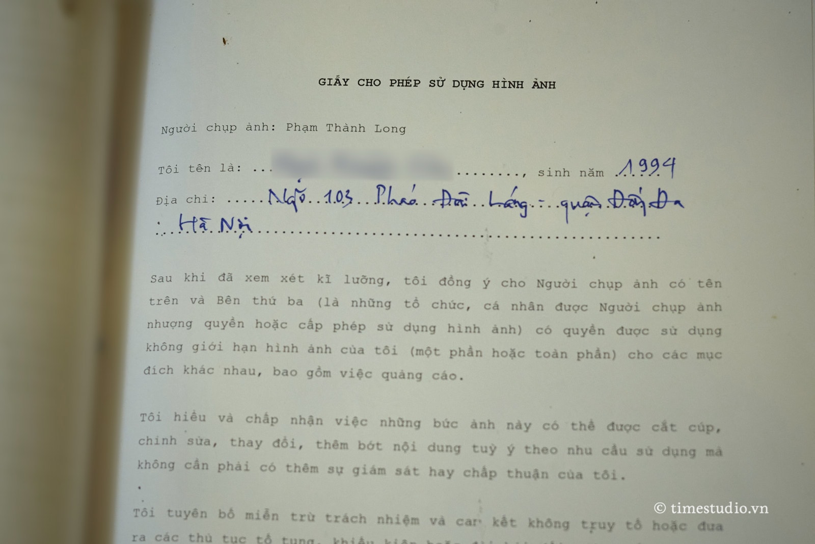 Ai được quyền sử dụng hình ảnh từ buổi chụp thương mại? - Paratime ...