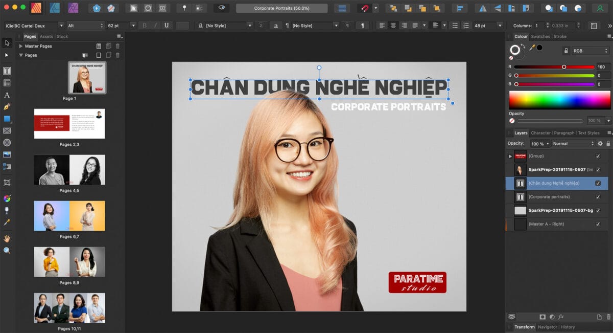 Phần mềm vẽ minh hoạ, dàn trang và dựng phim - Paratime Studio